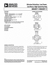DataSheet ADA4857-1 pdf